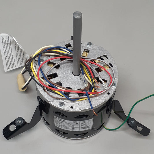 CENTURY Direct Drive Blower Motor: 4 Speed, Open Air-Over, T-Flex Mount, 1/3 HP, 1,075 Nameplate RPM (New)
