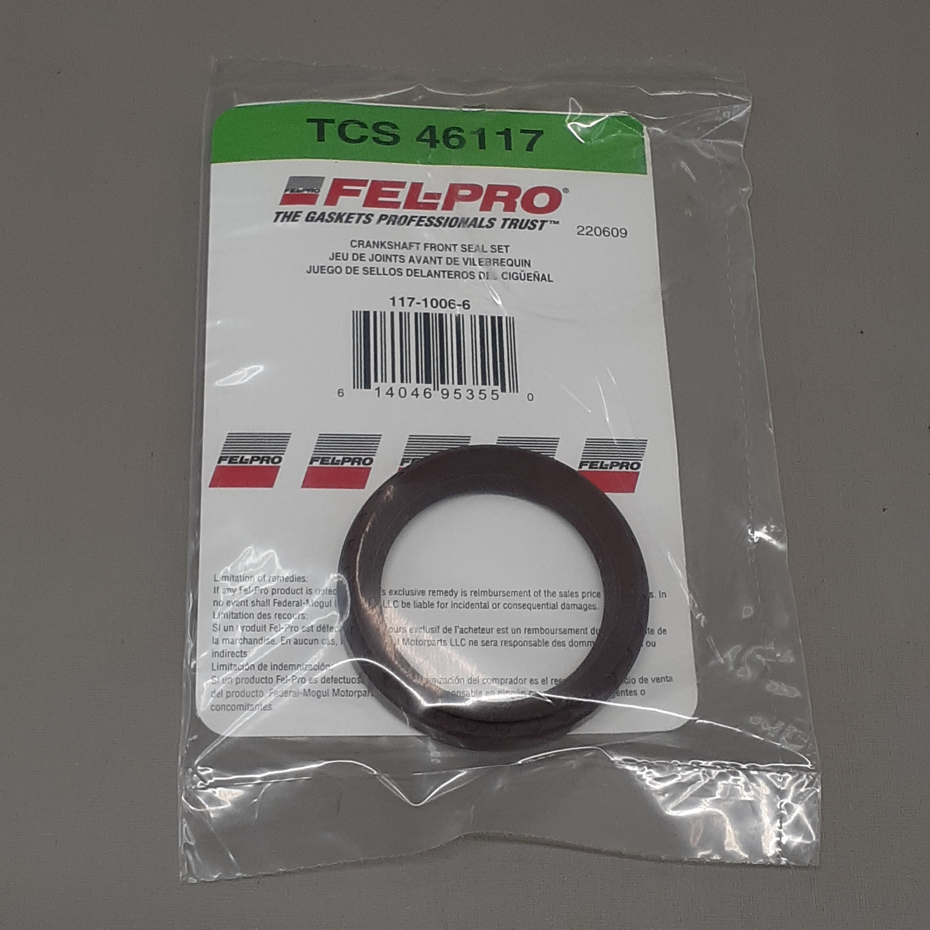 FELPRO Crankshaft Front Seal Set TCS46117 (New) PayWut