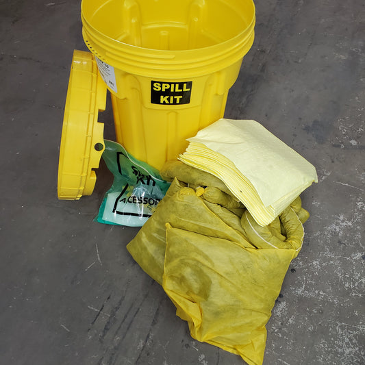 SPILLTECH HazMat 30-Gallon OverPack Salvage Drum Spill Kit SPKHZ-30