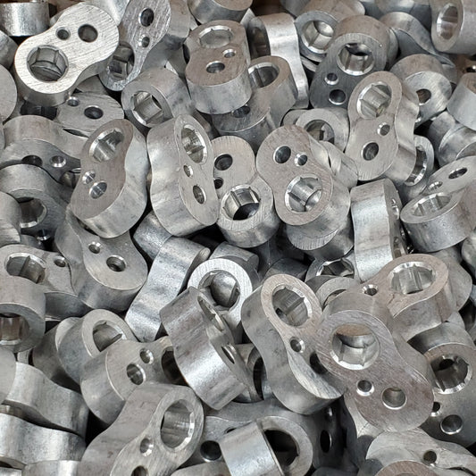 H&H TOOL INC (700 Pieces) Aluminum Brazeless Block 1/2" 262420B Auto Part 30lbs