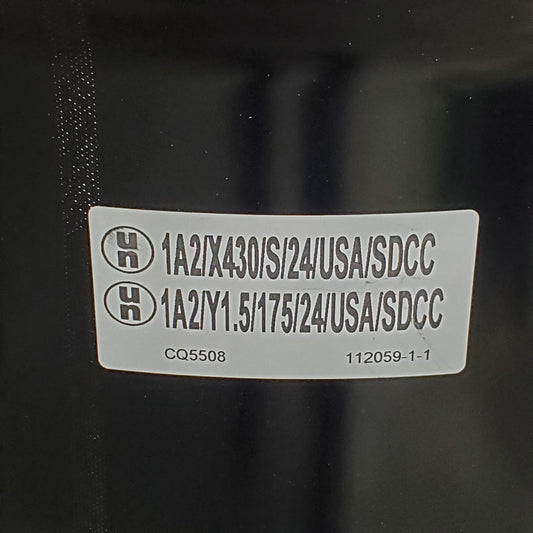 Gallon Steel Transport Drum Barrel 16 GA CQ5508 Unlined