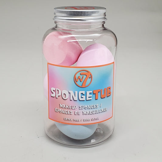 W7 (6 PACK, 6 SPONGES EACH) Maqui Face Sponges Assorted Colors