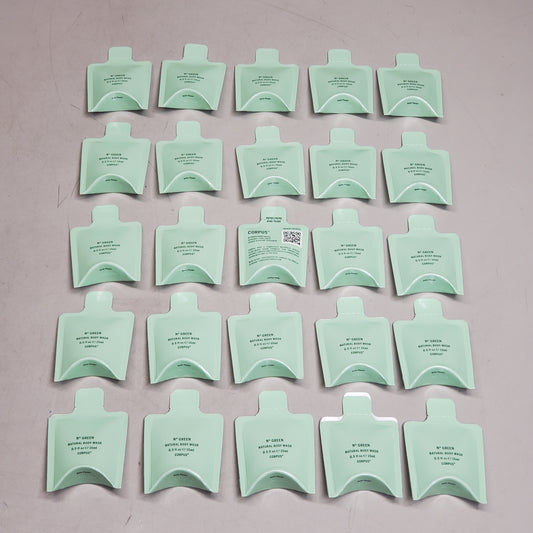 ZA@ CORPUS (500 Pack) Natural Body Wash 0.5 fl oz Nº Green Hotel/Sample Size A