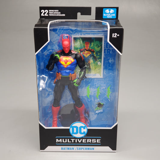 MCFARLANE TOYS (6 Pack) DC Multiverse Batman Assortment Fusion Action Figures 7"