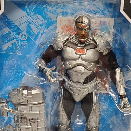 MCFARLANE TOYS DC Multiverse Cyborg Rebirth Action Figure 7"