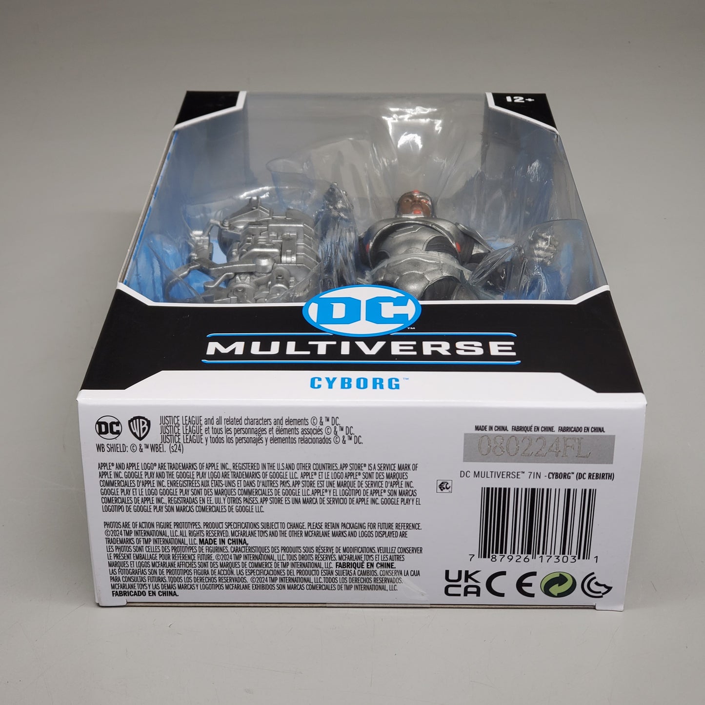 MCFARLANE TOYS DC Multiverse Cyborg Rebirth Action Figure 7"