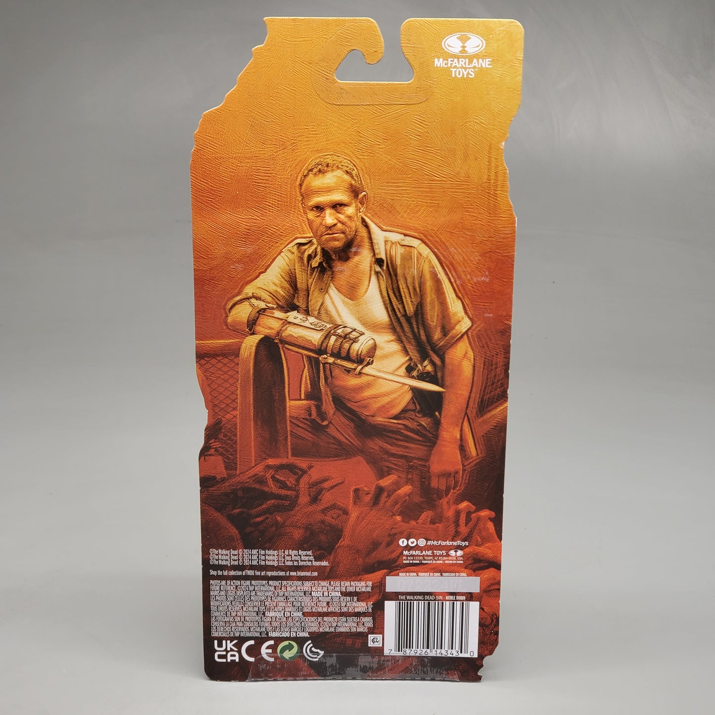 MCFARLANE TOYS Walking Dead Merle Dixon 5" Action Figure 14343