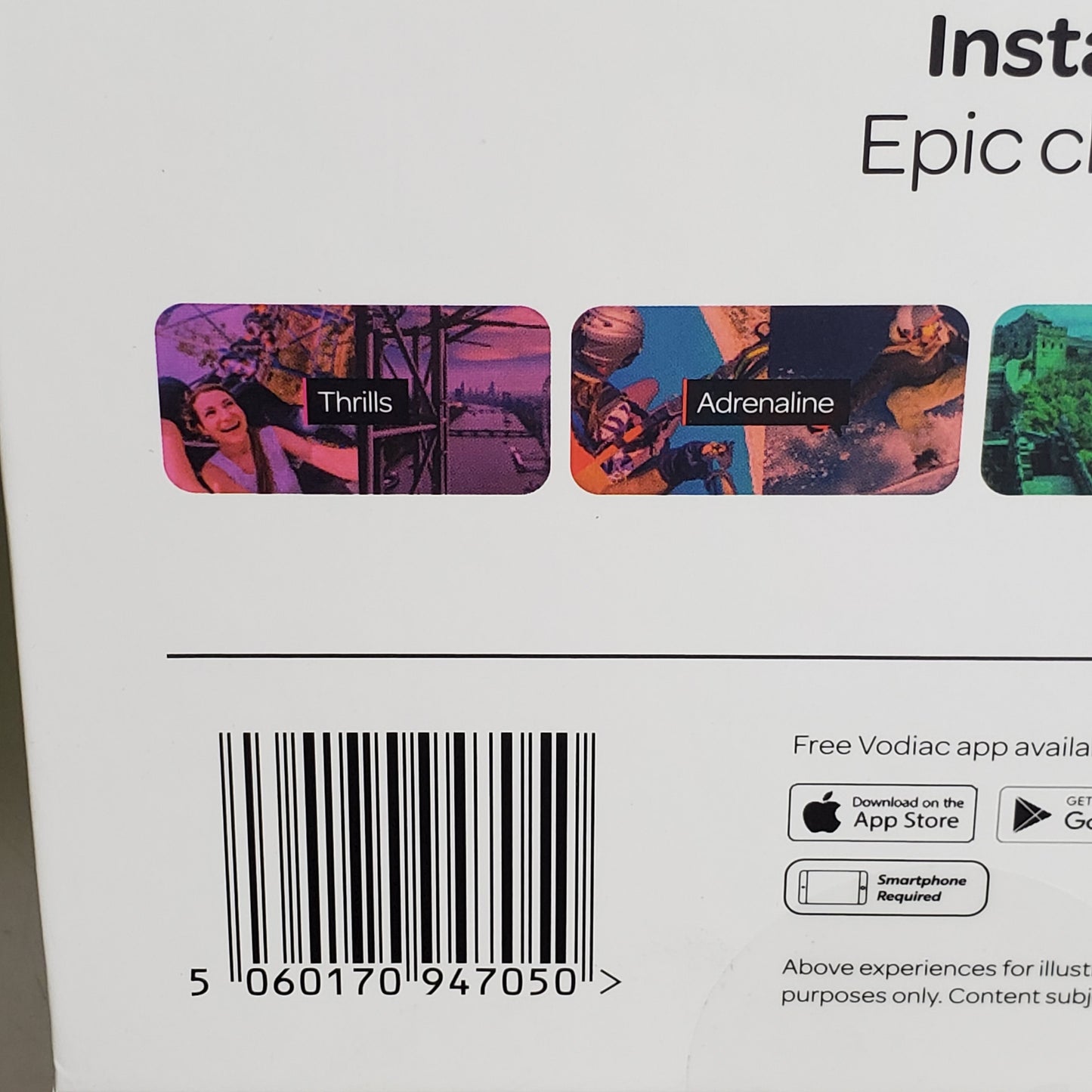 VODIAC PRO Smart Phone VR Headset Immersive Virtual Reality Kit White WKVOD-05