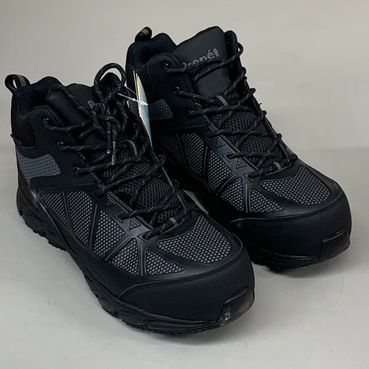 PROPET Seeley Hi Waterproof Work Boots X(3E) Men's SZ 8 Dark Grey/Black MAU022MGYB-X-08