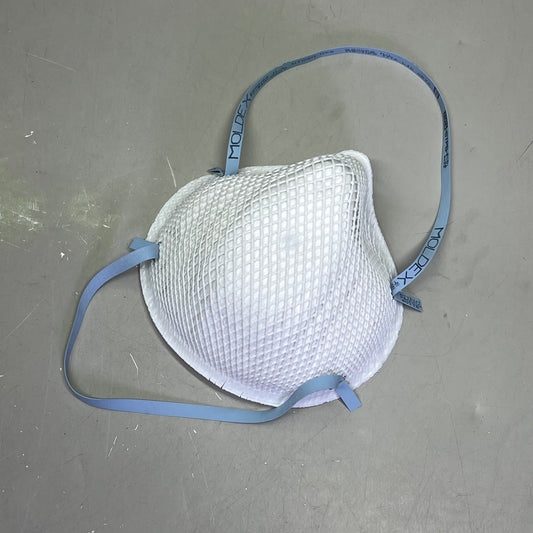 MOLDEX (20 PACK) Dura-Mesh Shell Face Respirators BB 05/30 White 2200N95