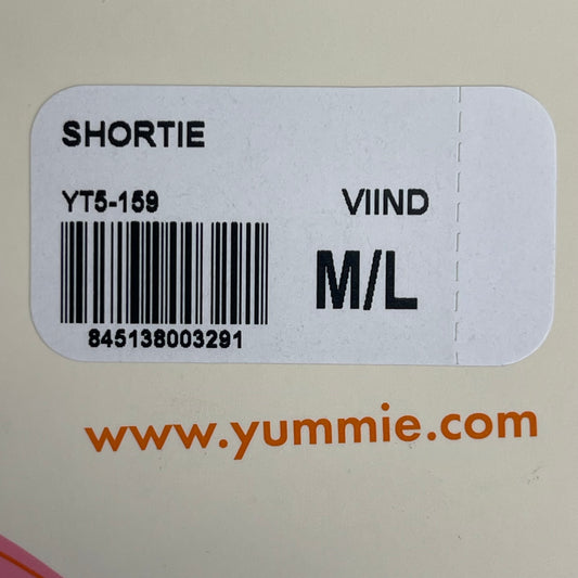 YUMMIE Seamless Shaping Shorties Medium/Large Blue YT5-159