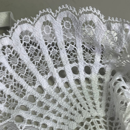 COMMANDO Butter + Lace Bralette Small White GEO500WHT