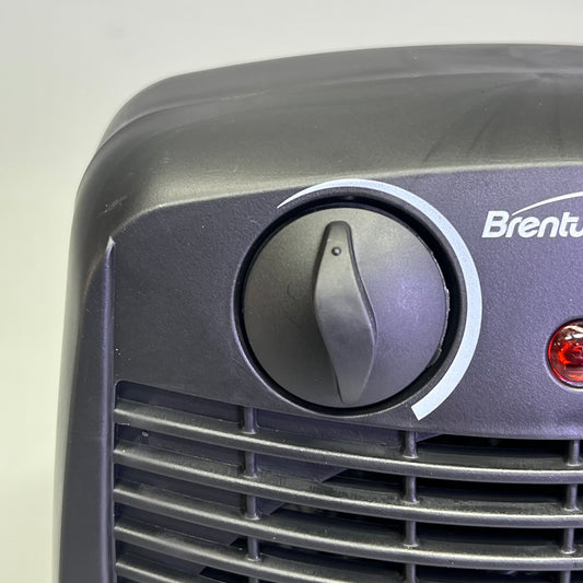 ZA@ BRENTWOOD Portable Ceramic Electric Space Heater 1500 Watt Max Black H-F305BK