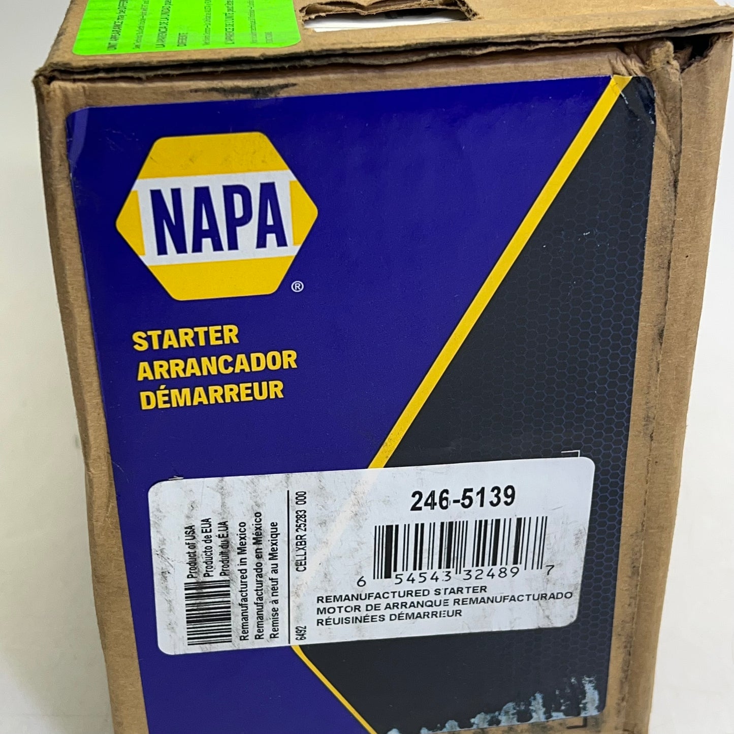 NAPA Remanufactured Starter & Solenoid for Hummer, Gmc, Chevrolet & More 2465139