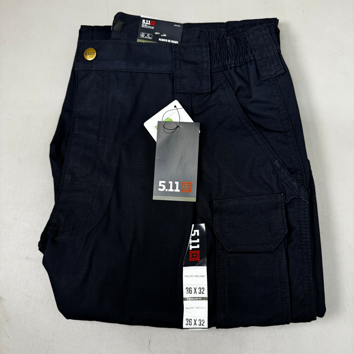 5.11 TACTICAL Men's Tactlite Pro Ripstop Pant Sz- 36"W x 32"I Dark navy 74273