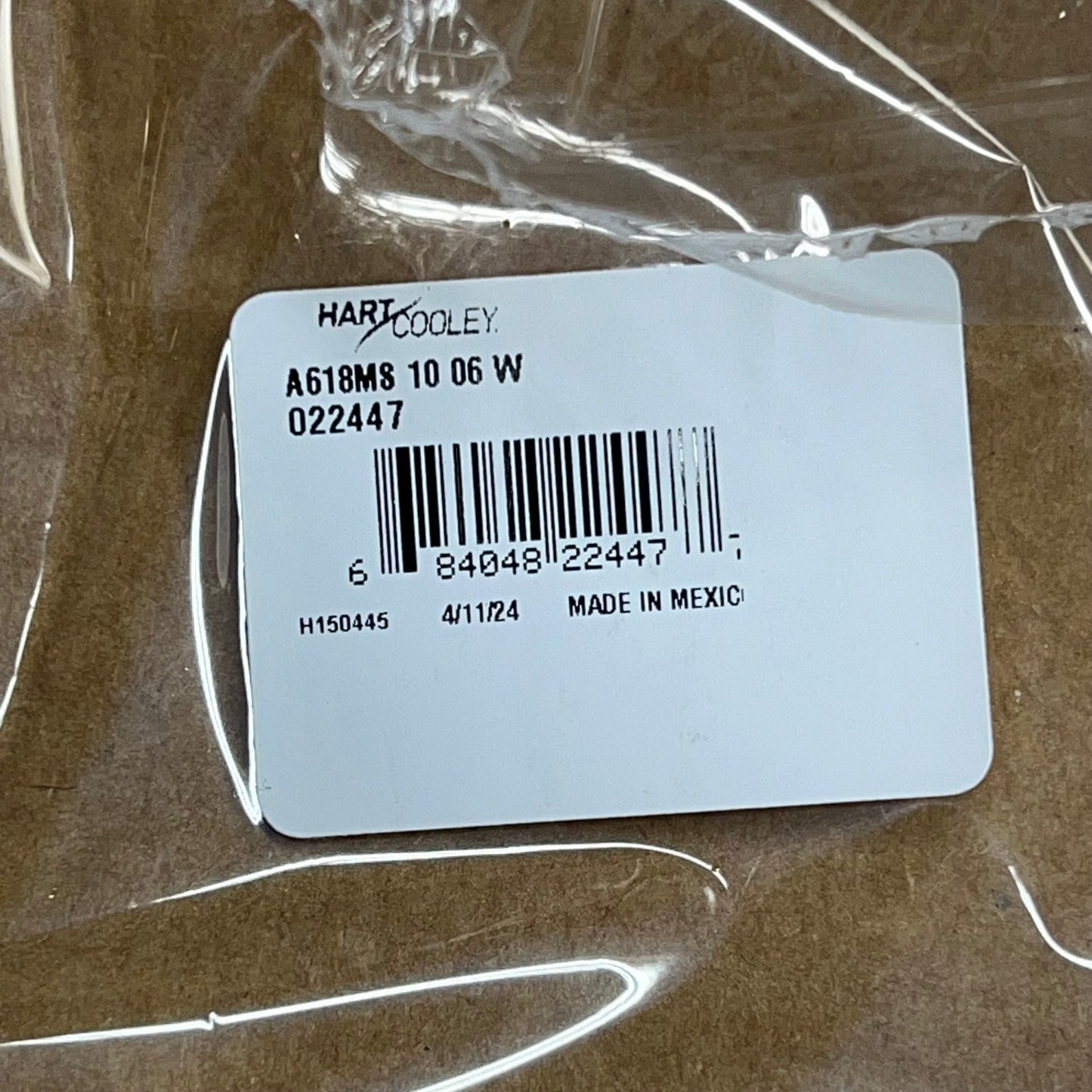 HART & COOLEY Sidewall/Ceiling Register Vent Cover Aluminum 10"x6" White 022447