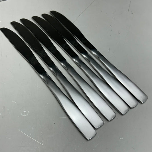 ABC (12 Pack) Stainless Steel Back Bay Stamped Dinner Knife 8.5" BBY-08 (New Other- Distressed Packaging)