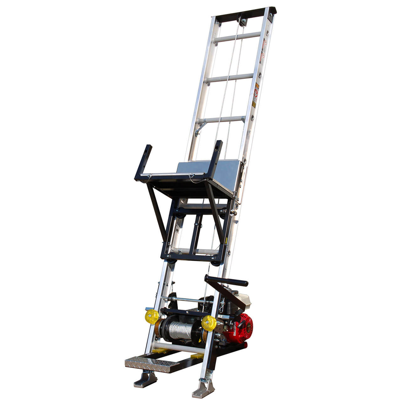 TIE DOWN Tranzporter Carriage & Hoist W/ HONDA Motor TP250 (INCOMPLETE)