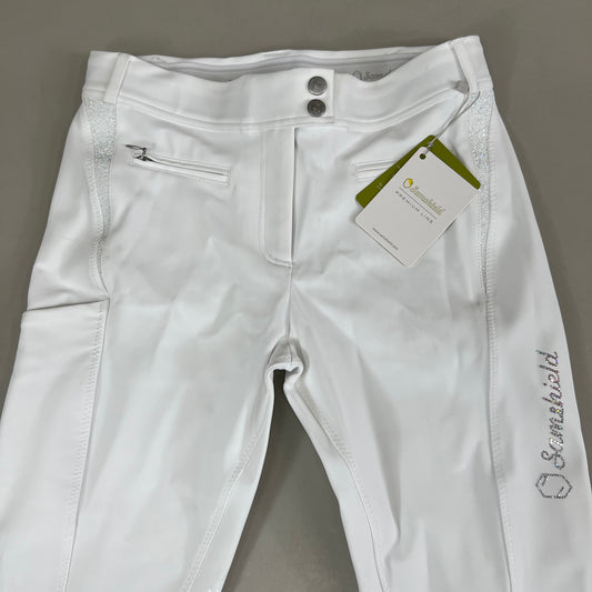 SAMSHIELD Omega Equestrian Pants Women's Sz US 26, UK 8, FR 36 White