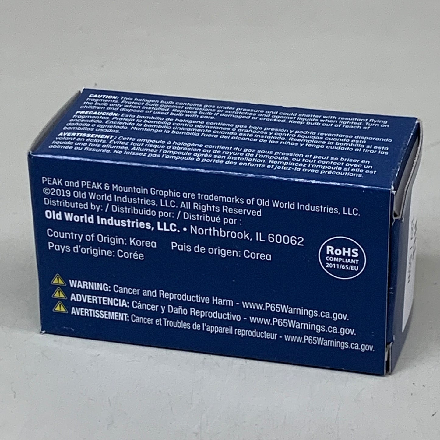 ZA@ PEAK (2 PACK) Lighting OE Standard Halogen Replacement Headlight 850 Lumen H11 12V / 55W