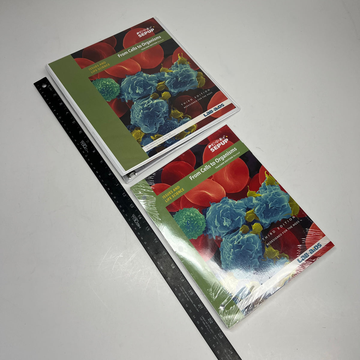 LAB AIDS Issues & Life Science Cells To Organisms Teacher Ed 3rd Ed & Bind|er