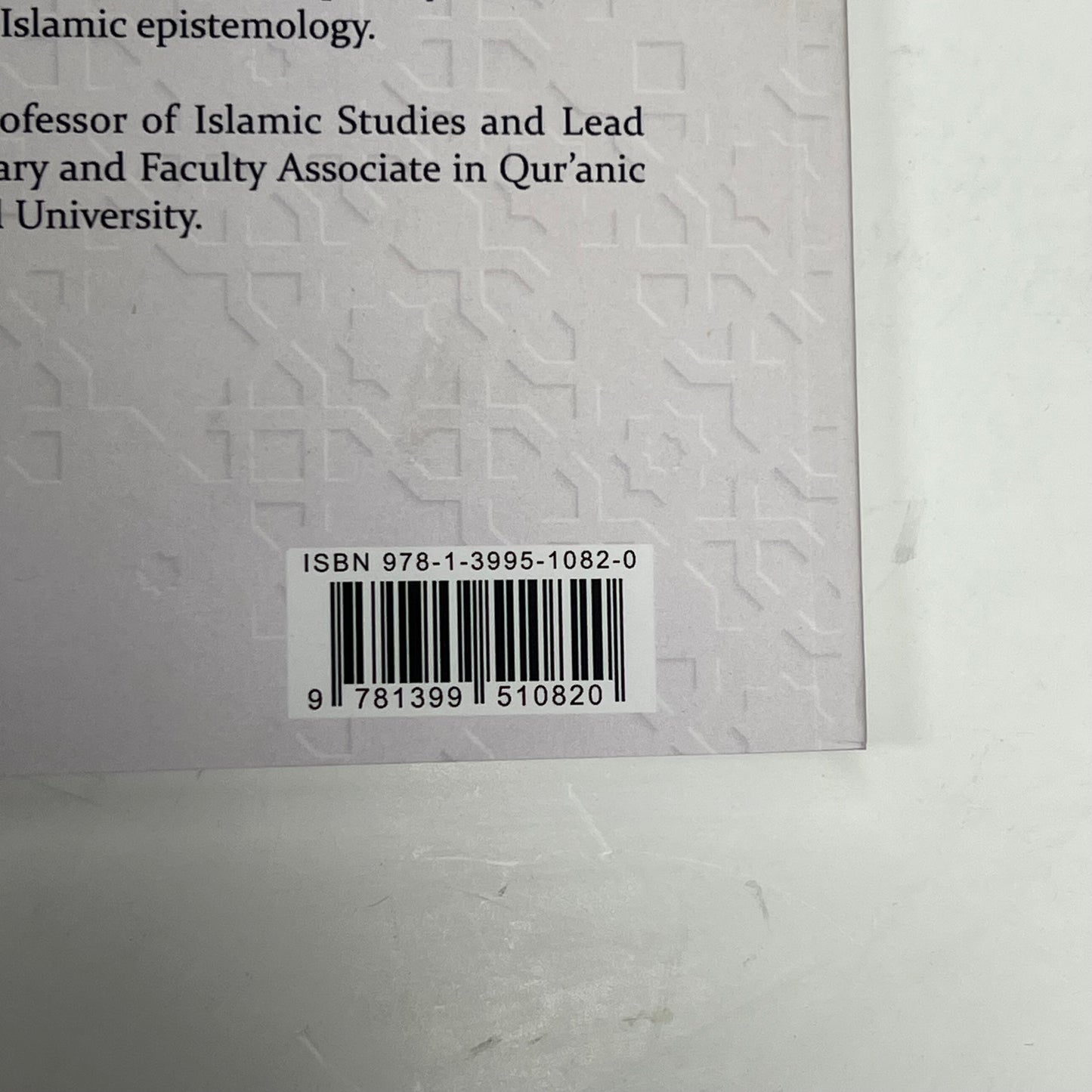 TAWATUR IN ISLAMIC THOUGHT Transmission Certitude & Orthodoxy Paperback Book