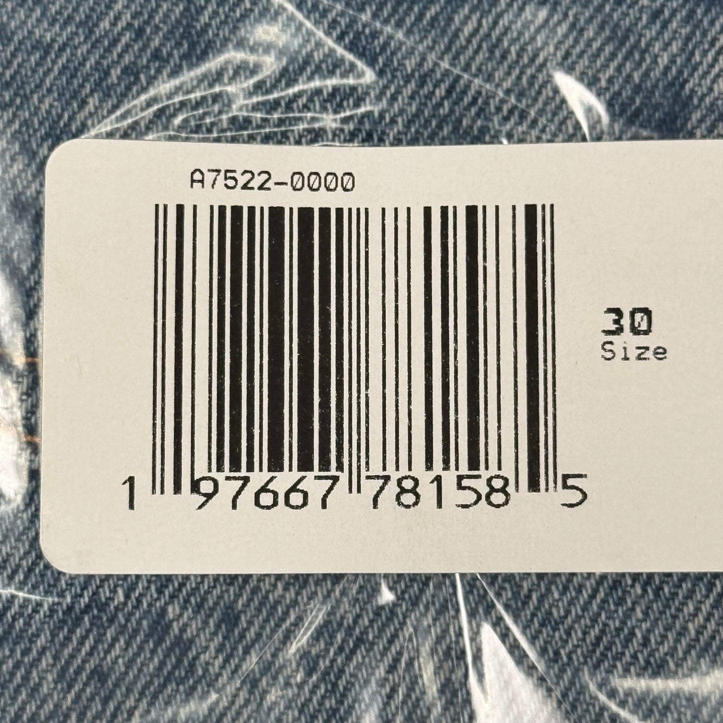 LEVIS Recrafted Icon Skirt Mid Rise Original Women's Sz 30 Novel Notion Med Wash