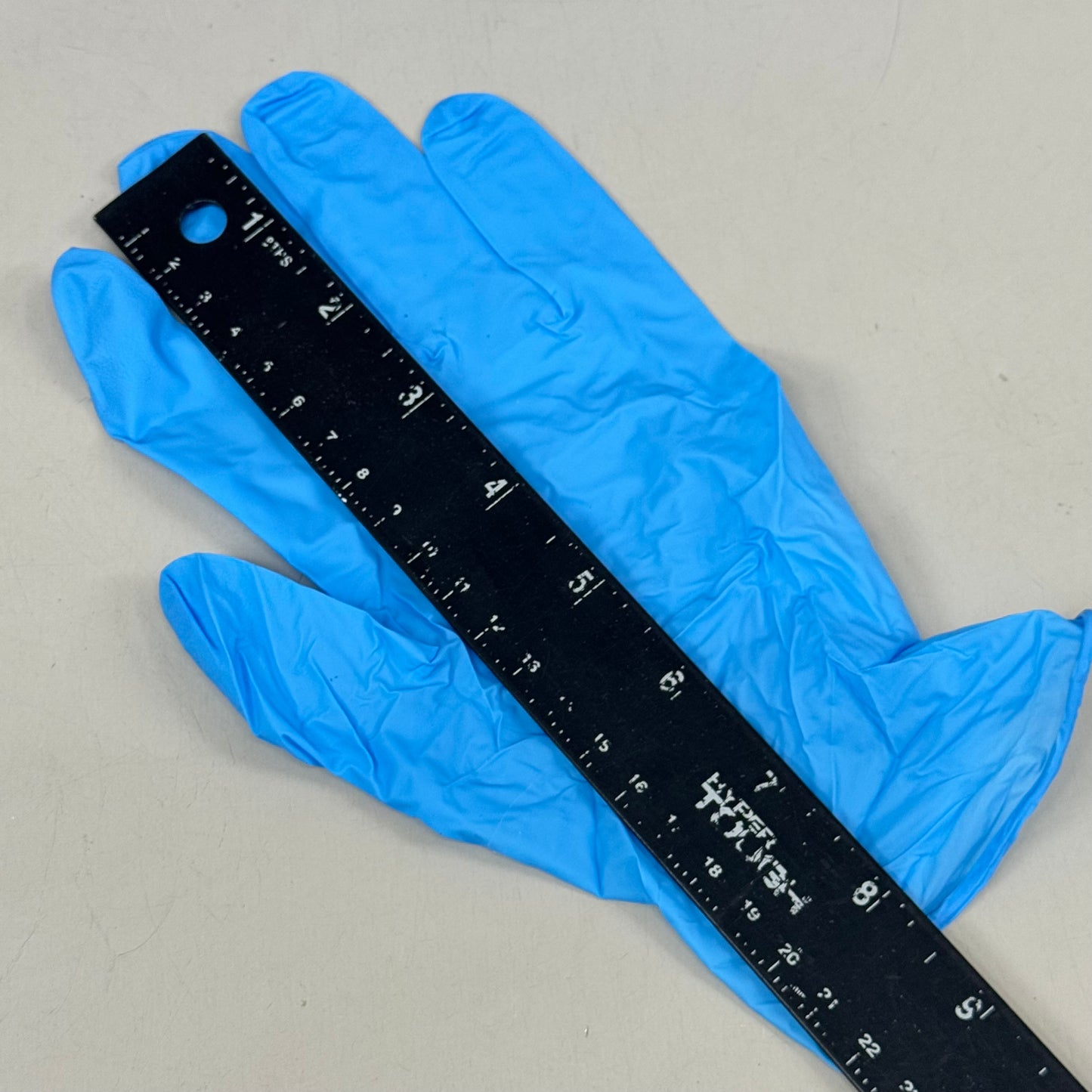 PROWORKS (100 Pack) Powder Free Nitrile Examination Gloves Medium Blue GL-N135FM