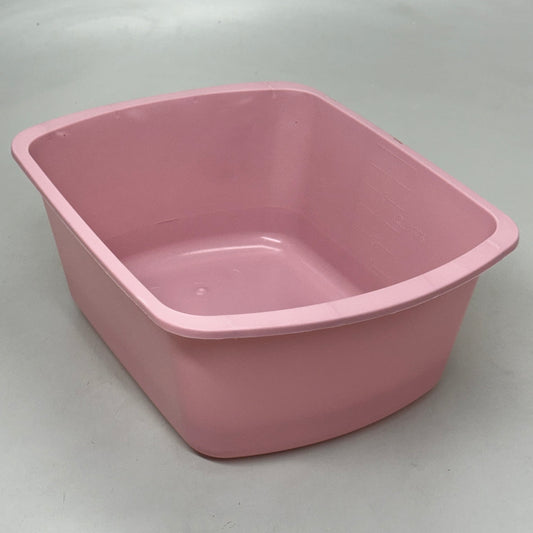 MEDEGEN (50 Pcs) Rectangular Wash Basin 6.6L 13”Lx10”Wx5” Dusty Rose H362-10
