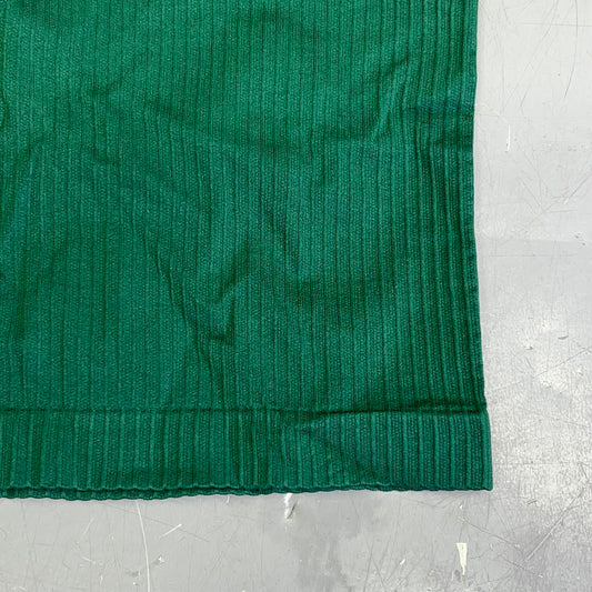 ATTRACO Ribbed Racerback Scoop Neck Athletic Tank Top Women's Sz M Grass Green