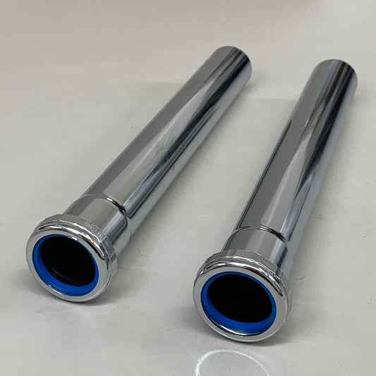 DEARBORN (2 PACK) Extension Tube W/ Slip Joint 24-Gauge 12" 1-1/2" Chrome 793A-1