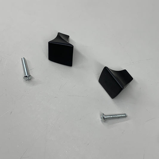 BERENSON 25 PACK!! Fluidic Contemporary Cabinet Knob Black 9441-1055-P