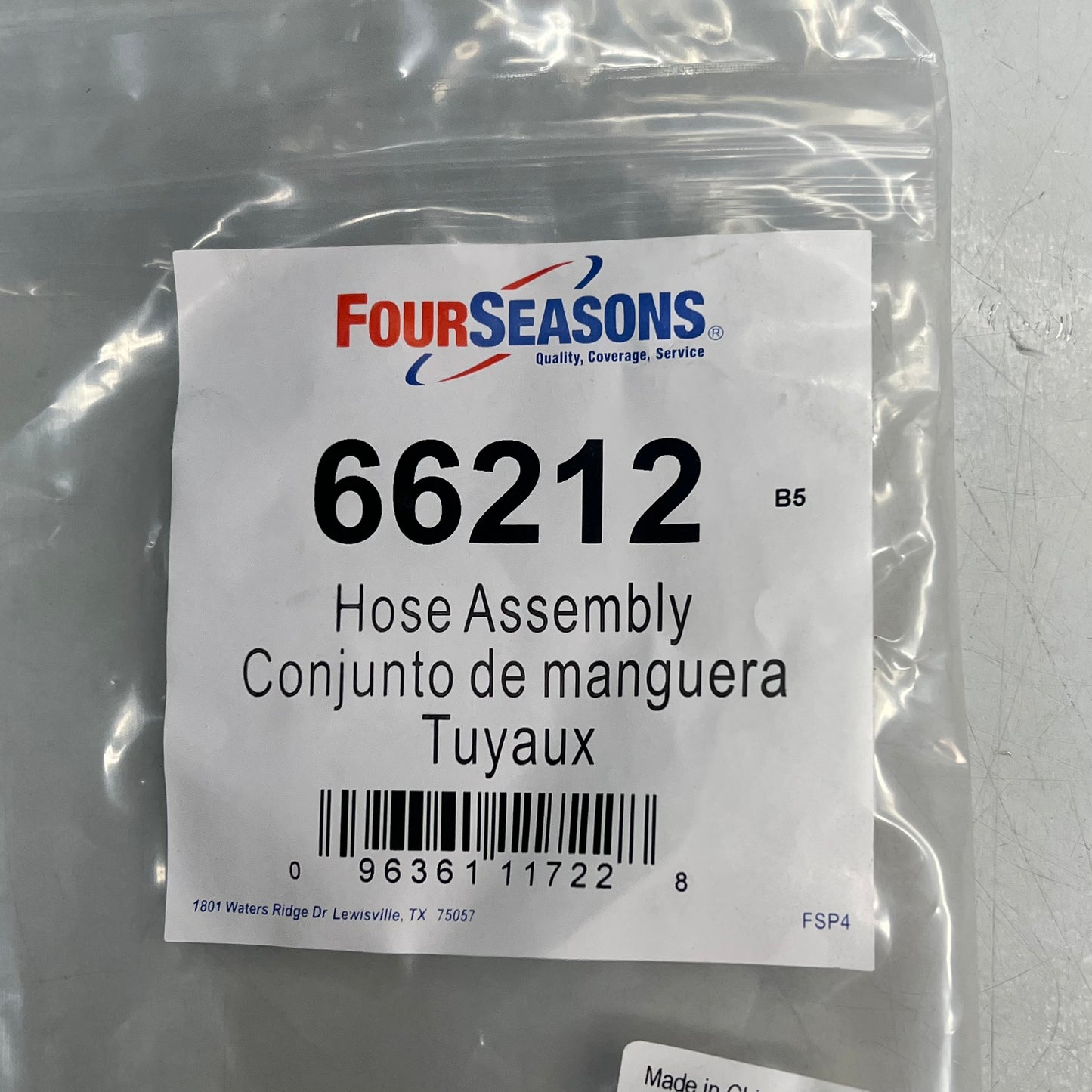 FOUR SEASONS A/C Refrigerant Discharge Hose For Subaru Vehicles 66212
