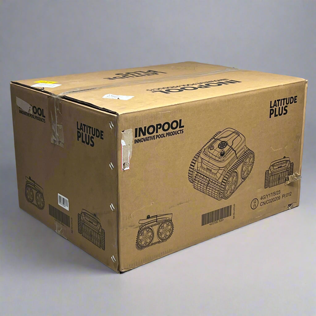 INOPOOL Wall Climbing Cordless Robotic Cleaner 1400 sq/ft, Blue LATITUDE PLUS