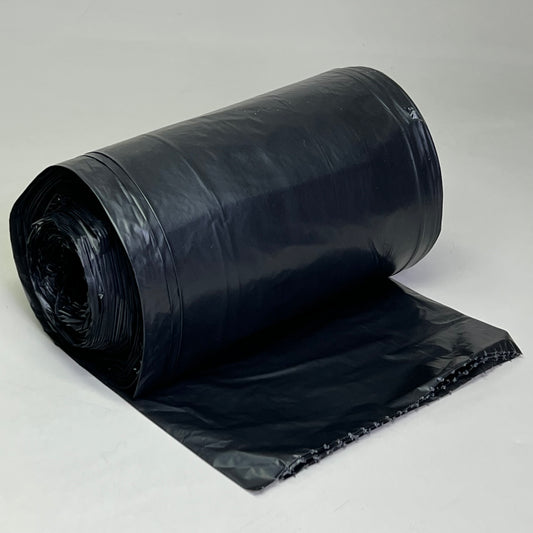 VULCAN (40 Bags) Lawn & Leaf Twist Tie Trash Bags 39 Gallon, Black
