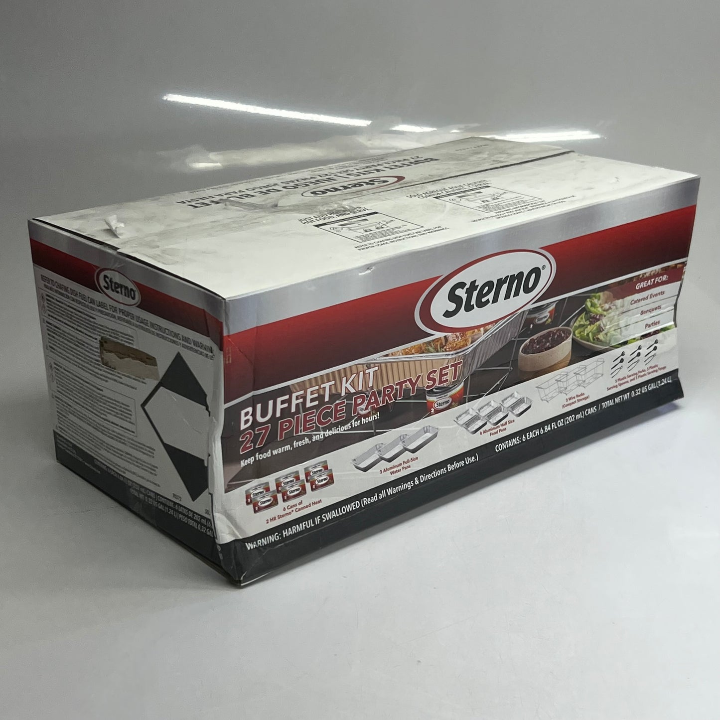 ZA@ STERNO (27 Pieces) Buffet Kits Party Set 6.84 oz.