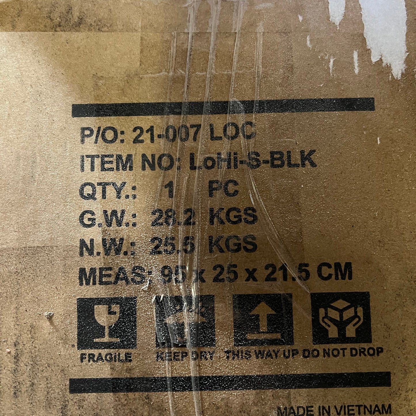 Dual Motor 2 Stage Height Adjustable Base Desk 2 Leg 220lbs Cap Black LOHI-S-BLK