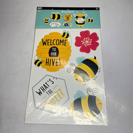 CREATING TEACHING PRESS (2 PACK) Busy Bees Bulletin Board 17 Piece CTP 10670