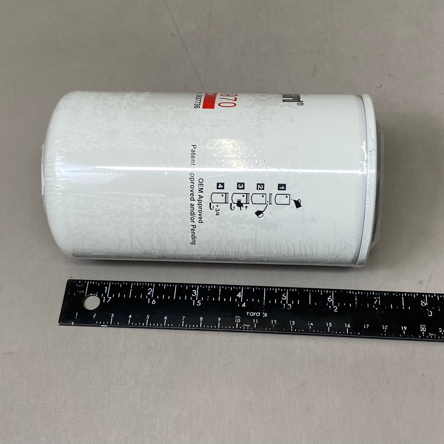 CUMMIN Fleetguard Lube Filter M20 X 1.5-6H INT White LF3970