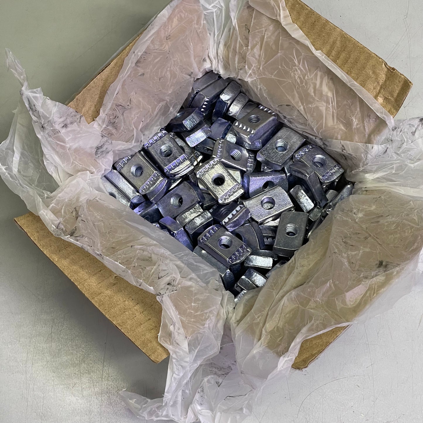 PHD MANUFACTURING (100 PACK) Strut Nut w/o Spring 3/8 Low Carbon Steel S3006 EG