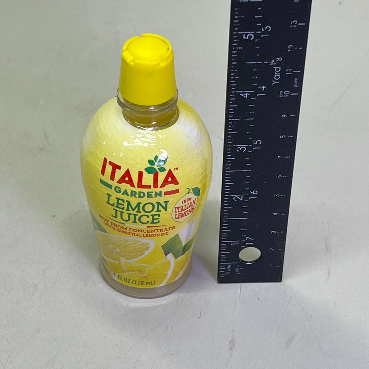 ITALIA (24 PACK) Garden Lemon Juice From Concentrate 4oz 24 Servings BB 12/25