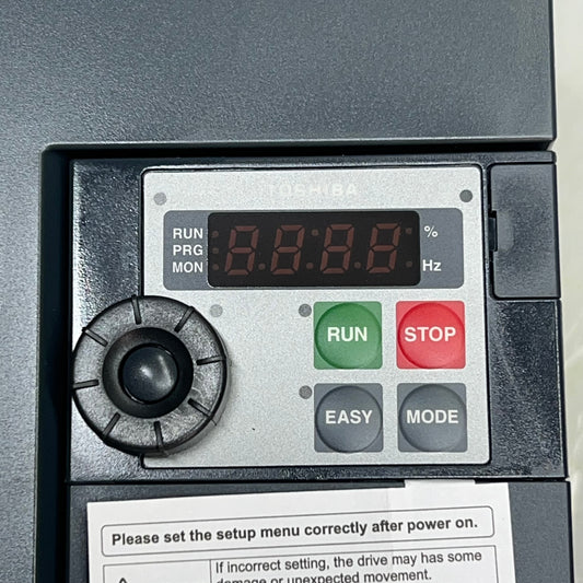 TOSHIBA Low Volt Adjustable Speed Drive S Series 230 Volt 10 HP VFS15-2075P|M-W1