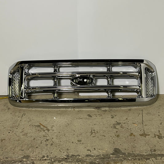 PRO FORTUNE Grille Assembly Sz 48" W x 14.5" H, Chrome F01200417