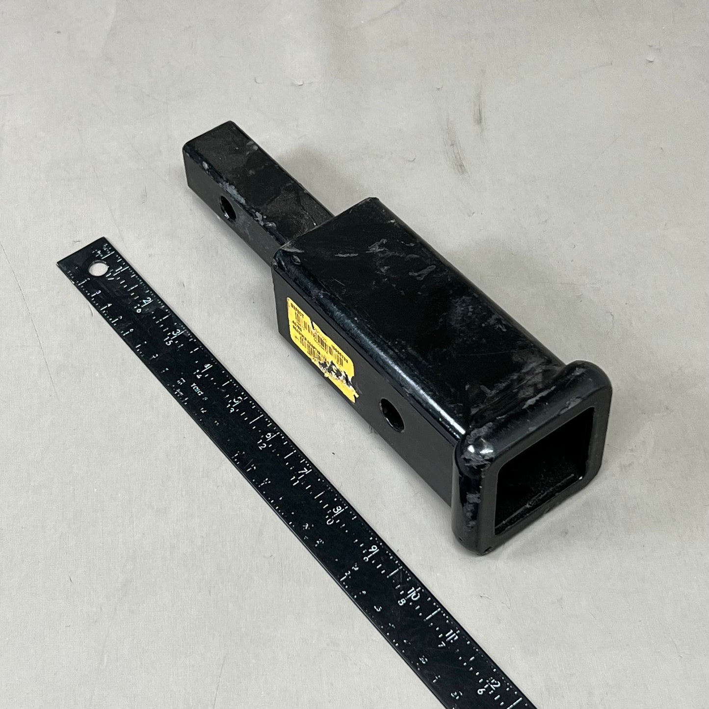 CURT Trailer Hitch Receiver Adapter 6 1/4" Black 45785 (New Other- Slight Cosmetic Damage)