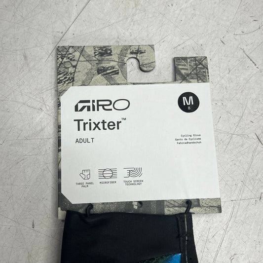 GIRO Trixter Glove Lightweight Instachill Fabric Unisex Sz M Frequency Blue 7200371