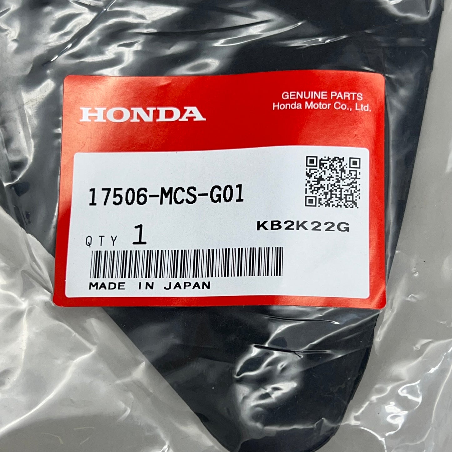 HONDA Knee Grip R. Pad Genuine OEM ST1300 & ST1300 ABS 17506-MCS-G01