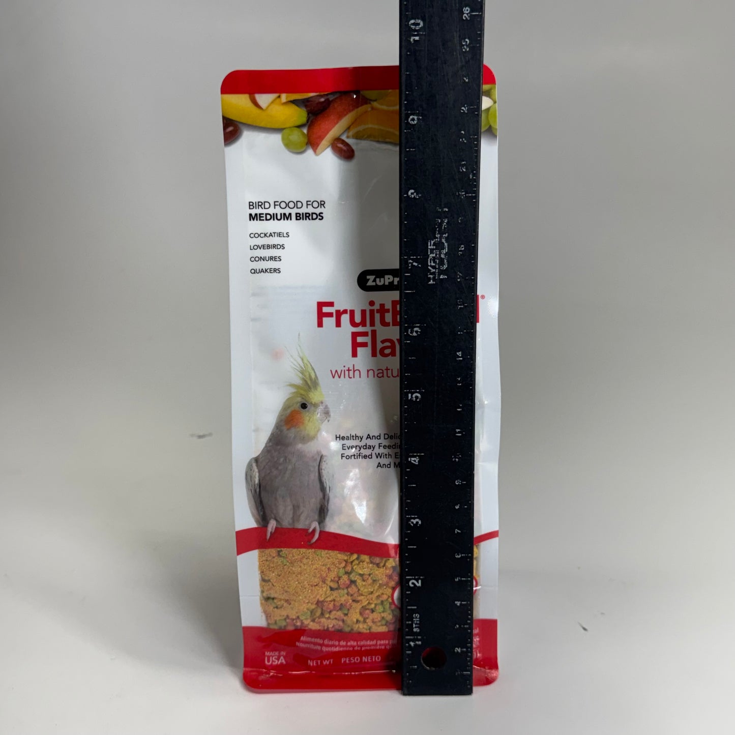 ZUPREEM (2 PACK) FruitBlend Daily Medium Bird Food 14 oz. BB 05/27