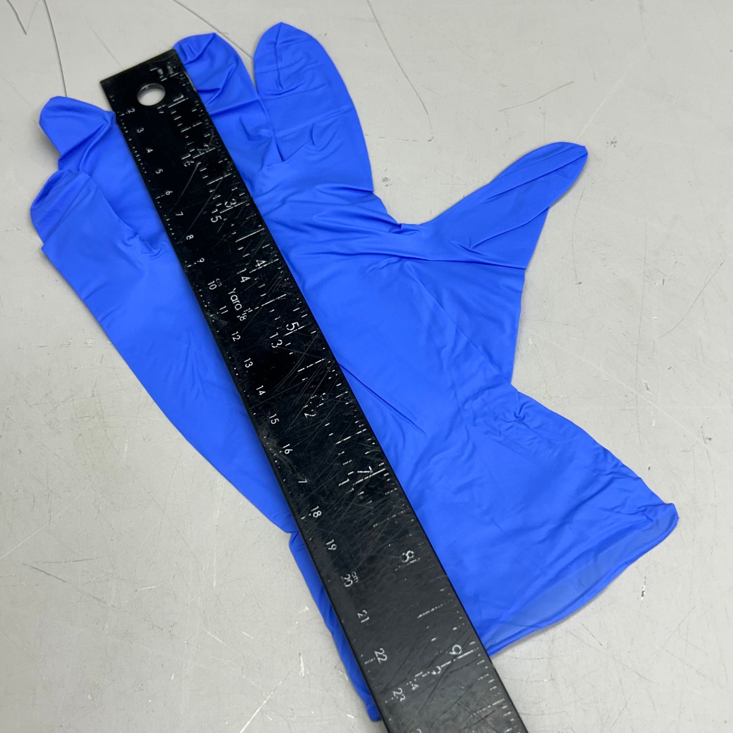 ASP GLOBAL (2 Pack, 200 Each) Protective Fit Nitrile Bio Powder Free Gloves Medium Blue