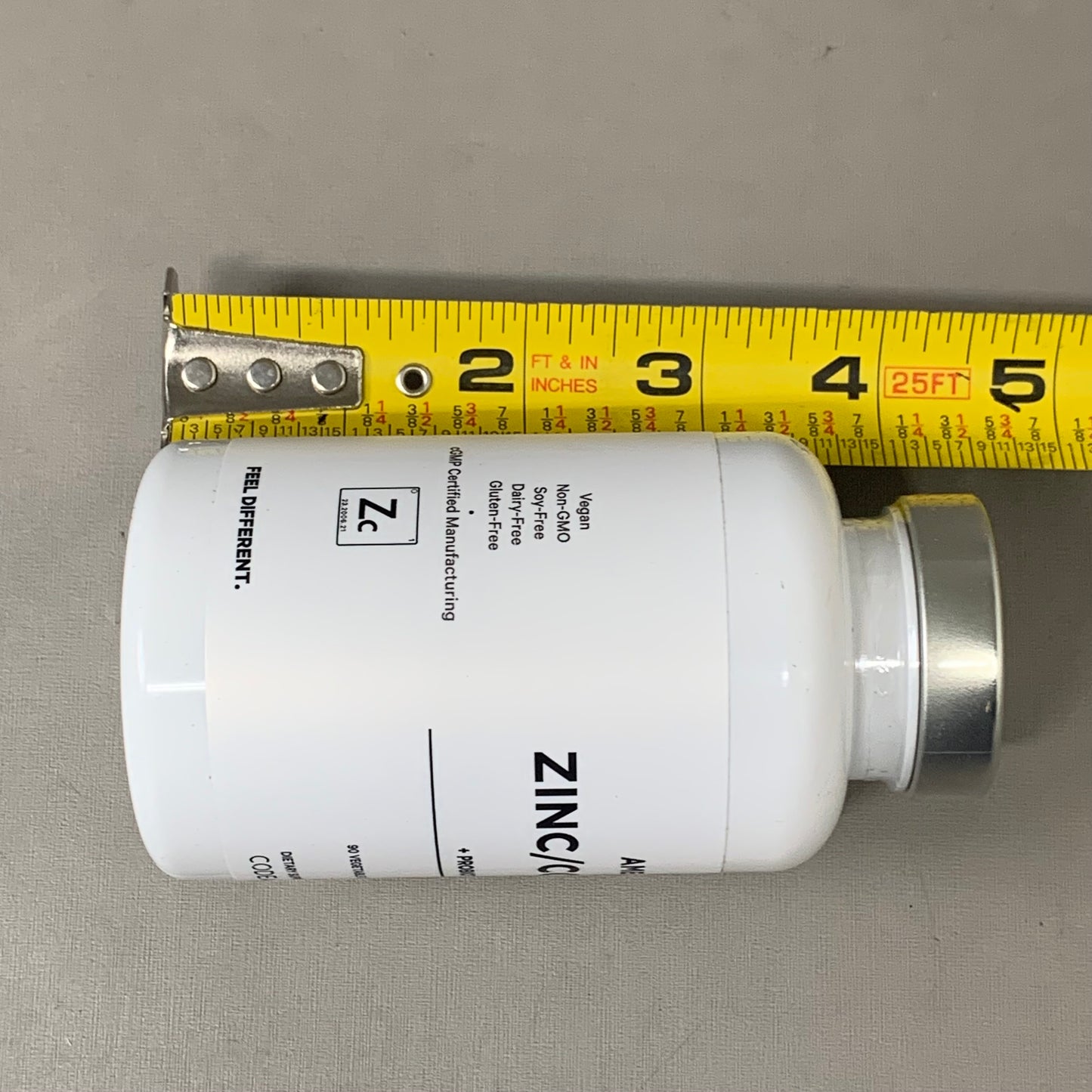 AMEN Zinc/Copper +Probiotics Vegetable Capsules 90 Day Supply BB 12/27 CA8190-346L1