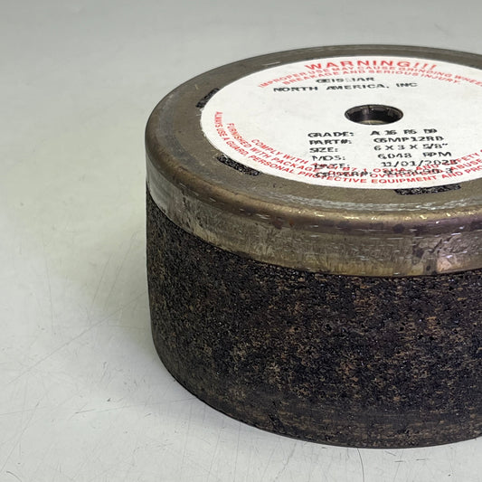 GEISMAR Grinstones For MP12 Series Steel Back Profile 6x3x5/8" GS MP-12-R-B